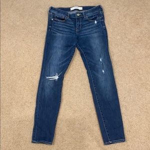 Abercrombie & Fitch Ripped Denim Jeans